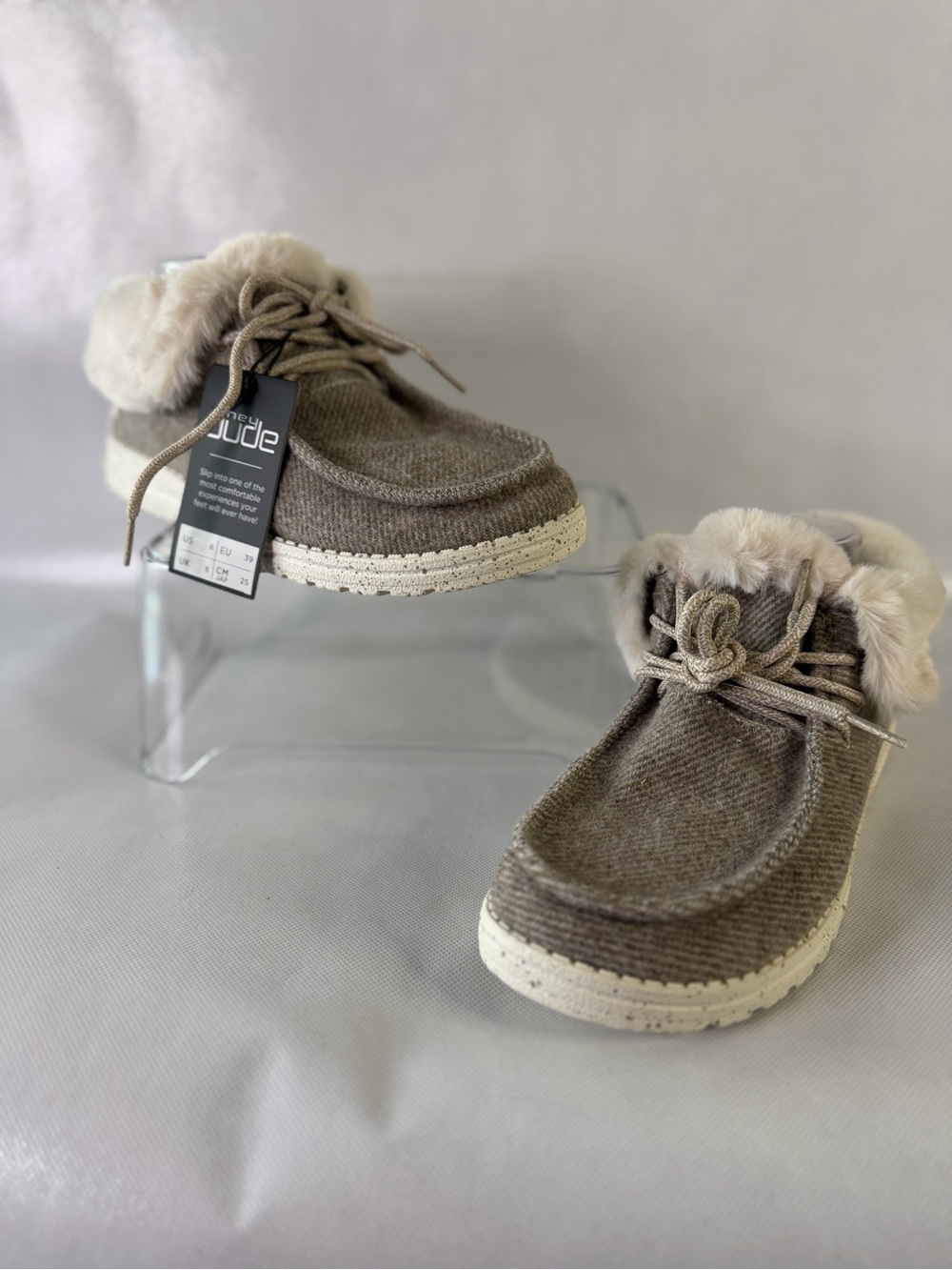🤎 Hey Dude Faux Fur Cozy Shoes – NWT – Women’s 8